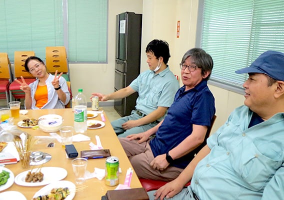 納涼祭の様子