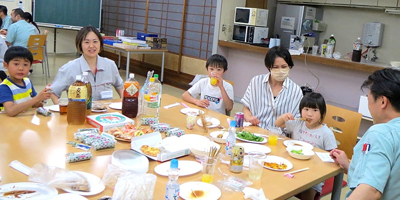 納涼祭の様子